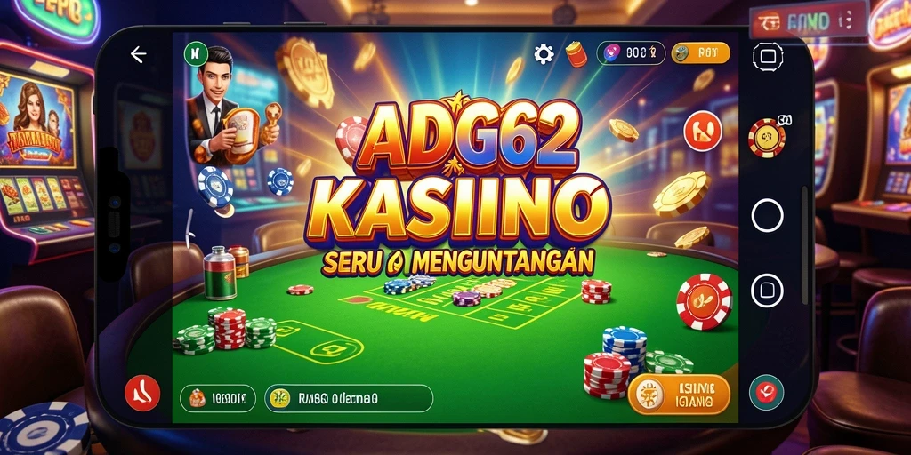 Tampilan menarik dari gameplay kasino di ADG62.