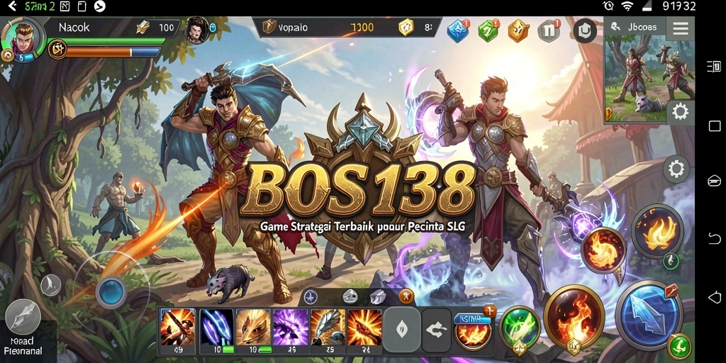 Tampilan gameplay <strong>BOS138</strong> yang menarik dan penuh strategi.