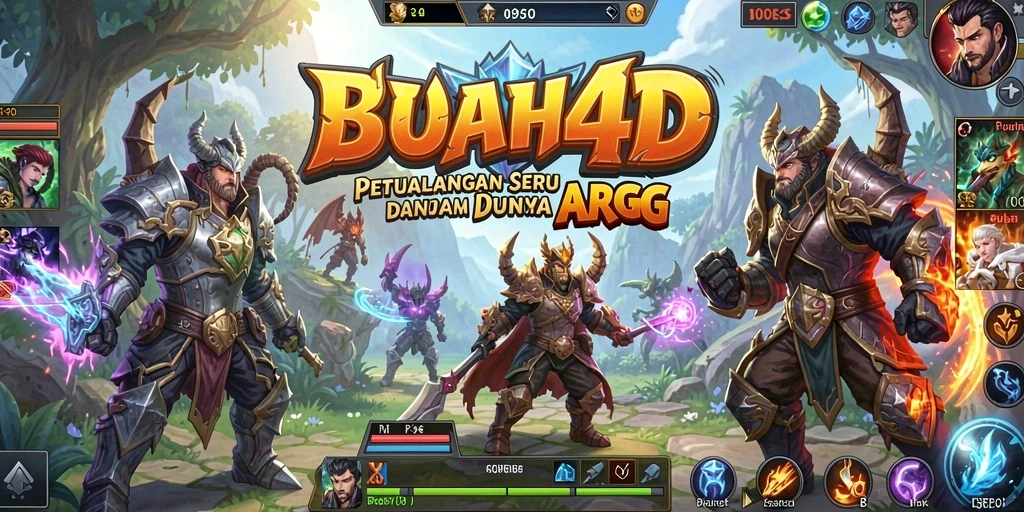 Gameplay seru dan grafik menakjubkan di BUAH4D.