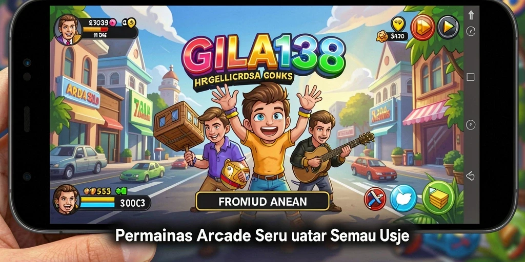 Tangkapan layar gameplay GILA138 yang penuh aksi dan warna-warni.