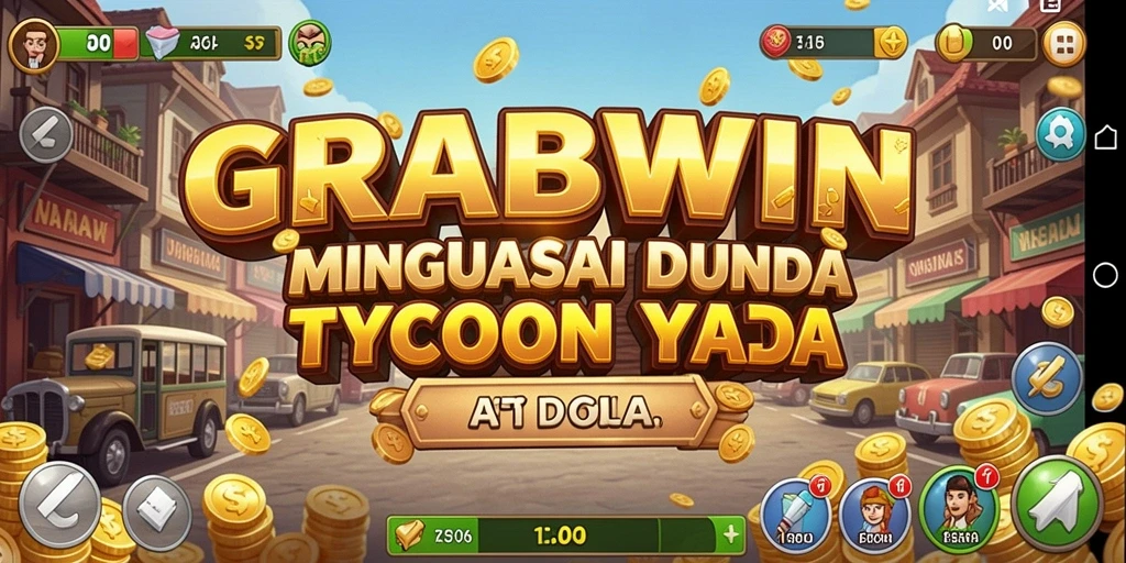 Tampilan gameplay GRABWIN yang menarik dan strategis.