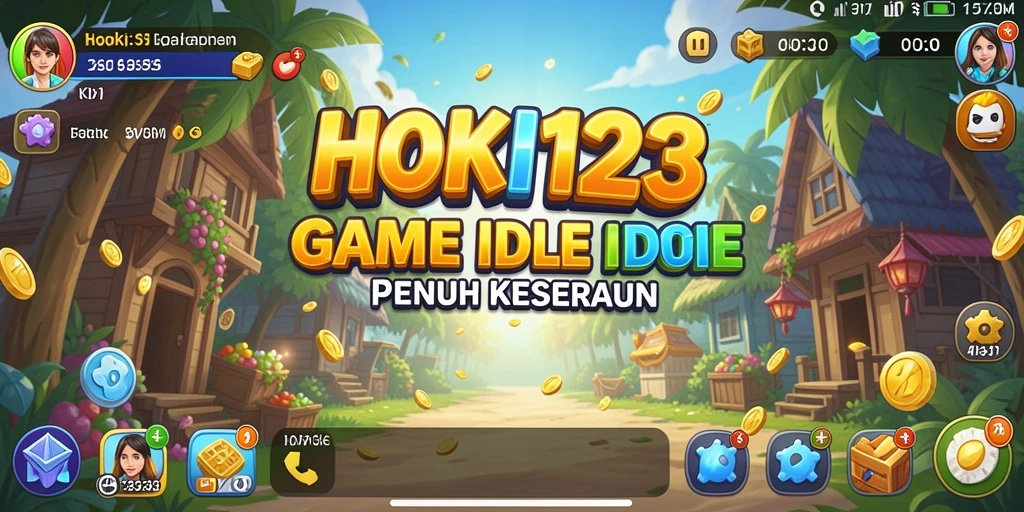 Screenshot HOKI123 menampilkan gameplay yang santai dan menyenangkan.