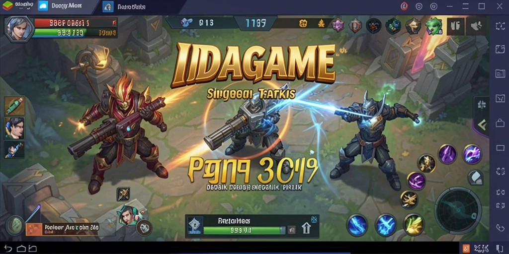 Tangkapan layar gameplay <strong>IDAGAME</strong> dengan aksi strategi yang mendebarkan.
