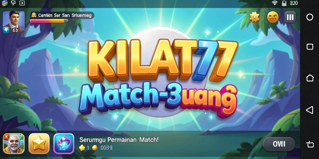 Tampilan gameplay yang seru dan penuh warna dari KILAT77.