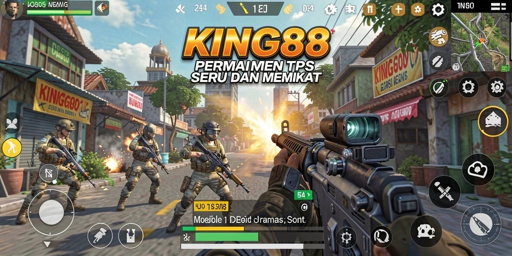 Tampilan menarik dari gameplay intens KING88 yang memikat.