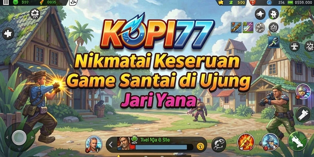 Gameplay seru dan santai dalam KOPI77 yang penuh warna.