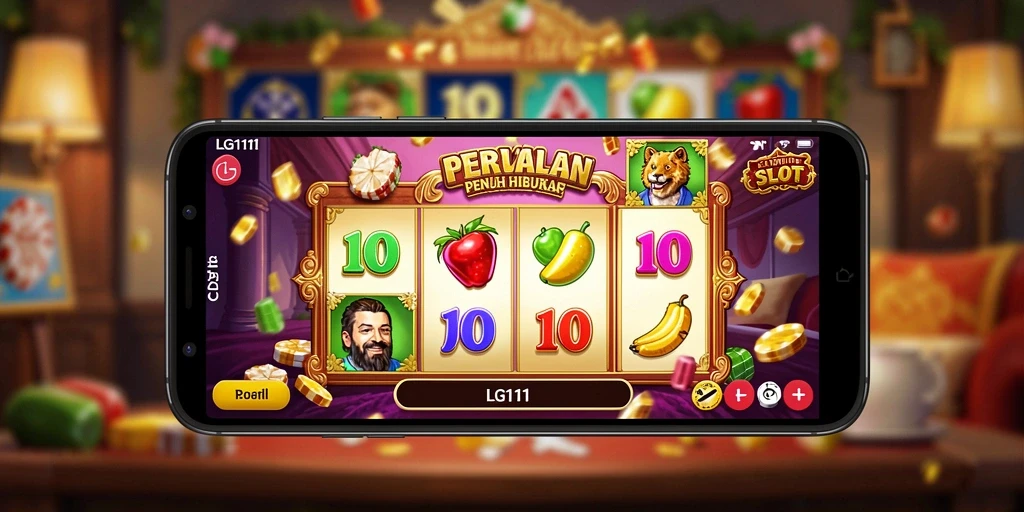 Screenshot menampilkan gameplay seru dari LG111 dengan tema slot yang menarik.