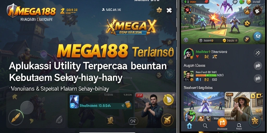 Tampilan antar muka MEGA188 yang praktis dan intuitif.