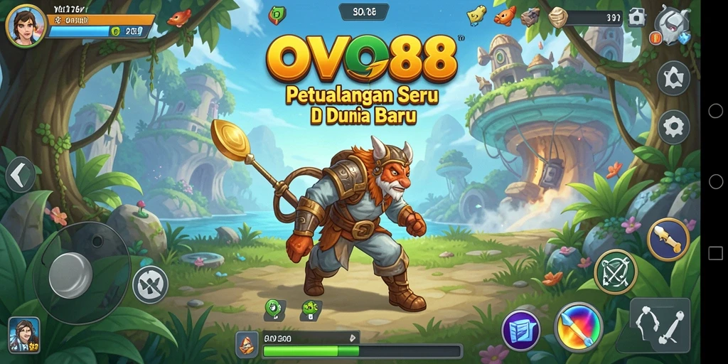 Gameplay OVO88 yang seru dan menantang dalam petualangan.