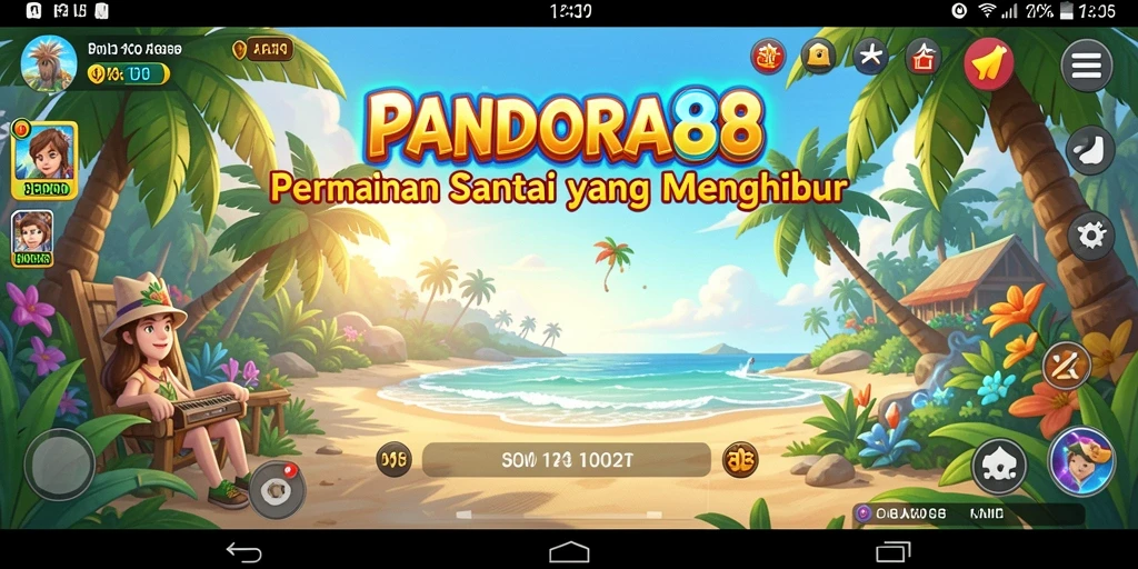 Tangkapan layar PANDORA88 menampilkan gameplay yang seru dan menarik.