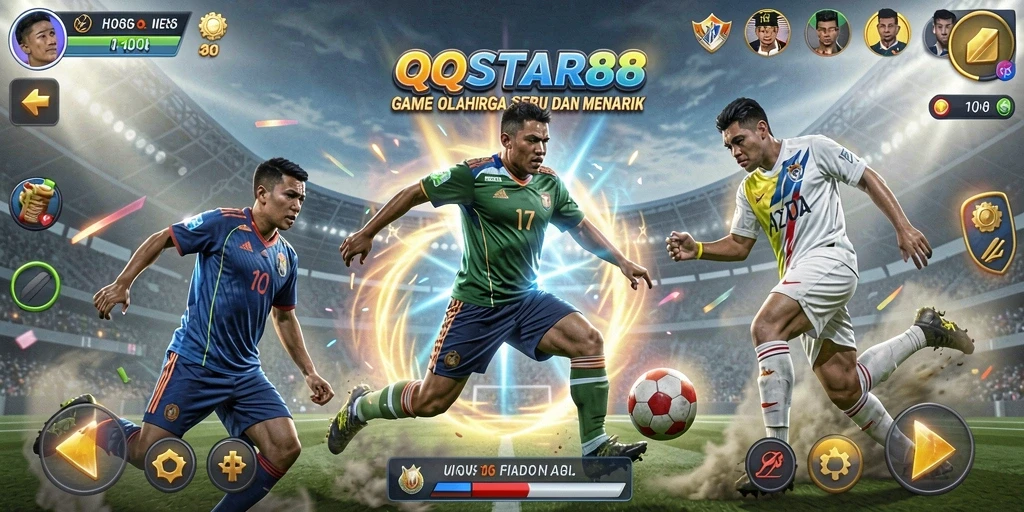 Tampilan gameplay QQSTAR88 yang dinamis dan menarik.