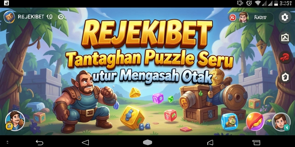 Tampilan gameplay menantang dari REJEKIBET yang memikat.