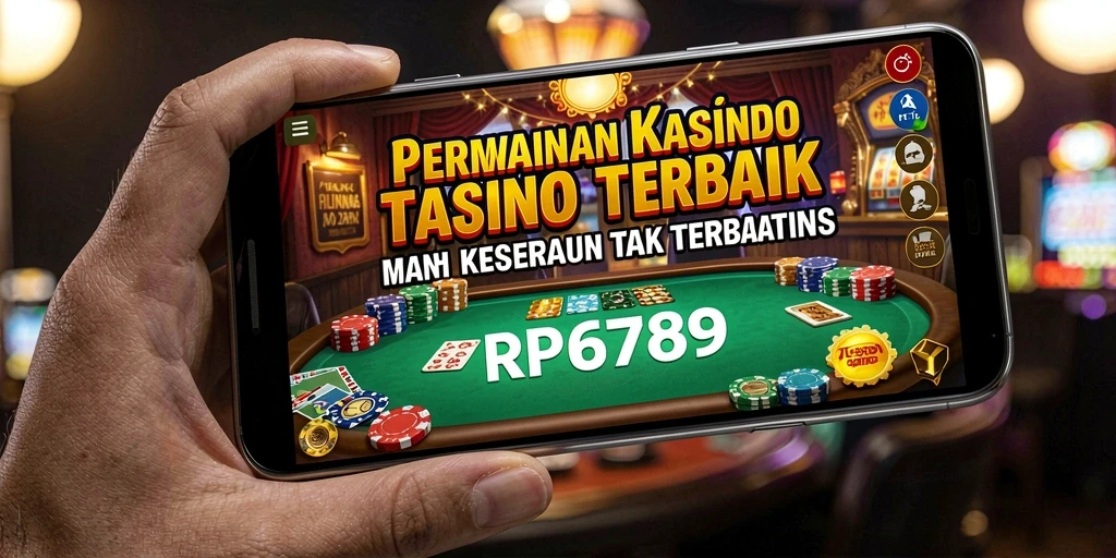 Screenshot gameplay yang menunjukkan keseruan bermain kasino di RP6789.