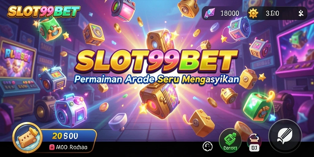 Tampilan gameplay SLOT99BET yang penuh warna dan menarik.