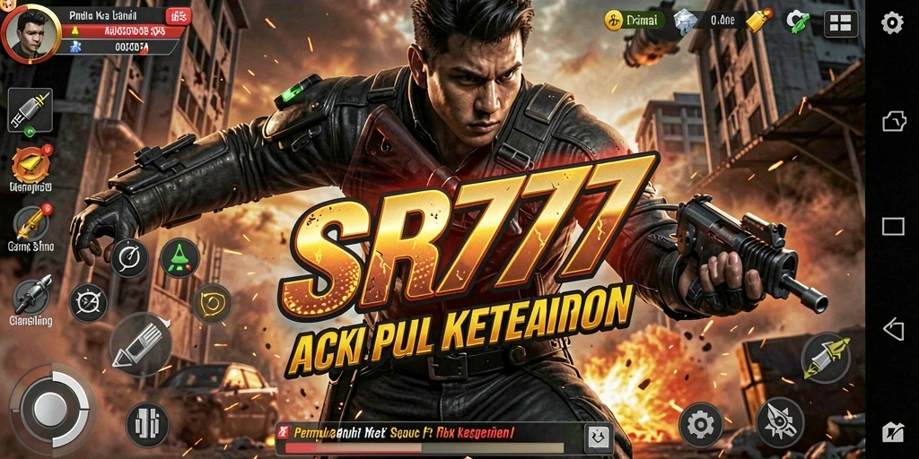 Tampilan gameplay mendebarkan di SR777 dengan aksi yang intens.