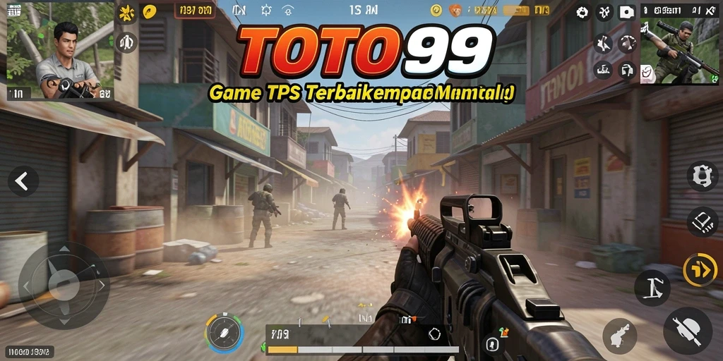 Screenshot TOTO99 menampilkan gameplay TPS yang mendebarkan dan penuh aksi.